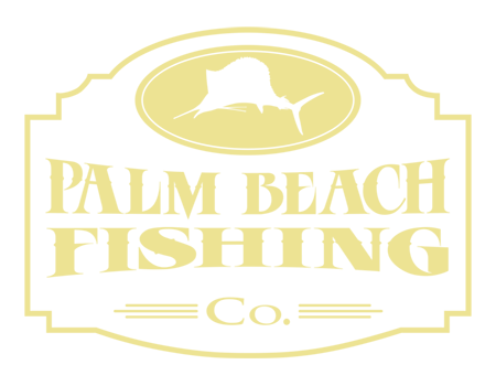 Palm Beach Fishing Co. One Color Logo design