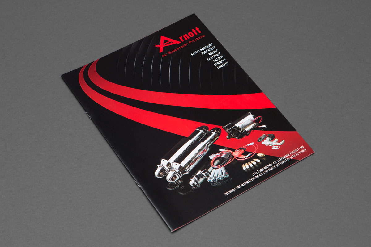 Arnott Motorcycle Catalog cover