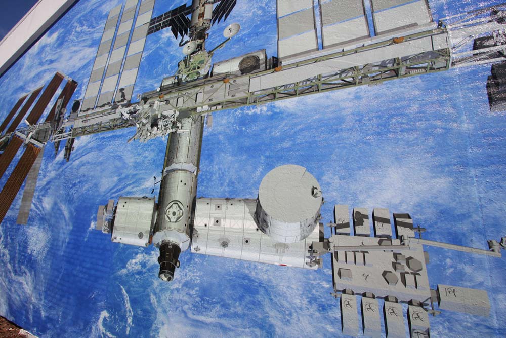 ISS Mural Detail